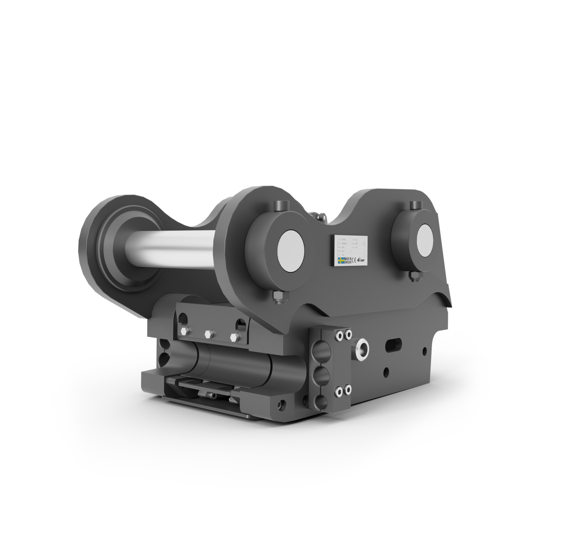 turnable quick coupler for excavators